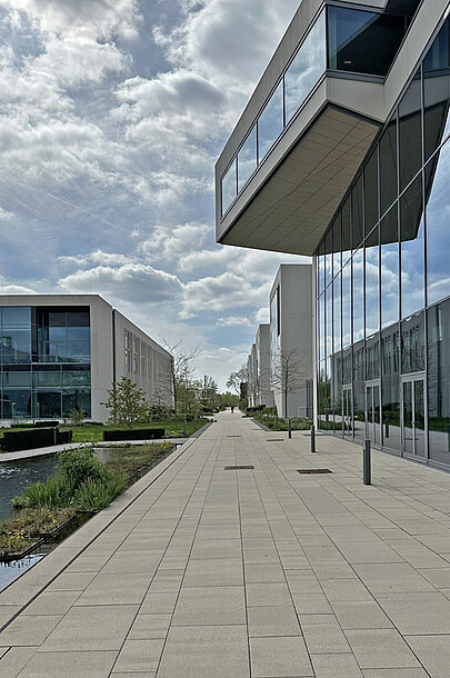 Sartorius Eingangsgebäude, Gebäude 14 - 18