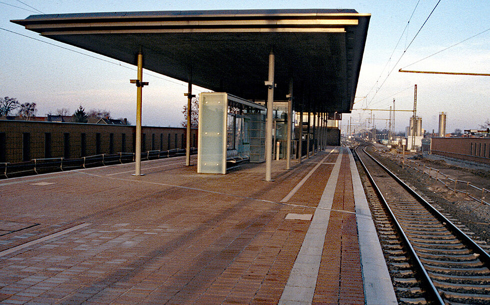 Bahnsteigdach S-Bahnhof Bennecke Allee
