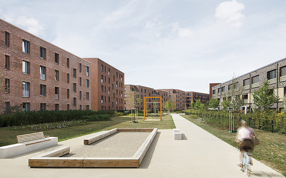 Wohnbebauung Buchholzer Grün, Cluster 4c