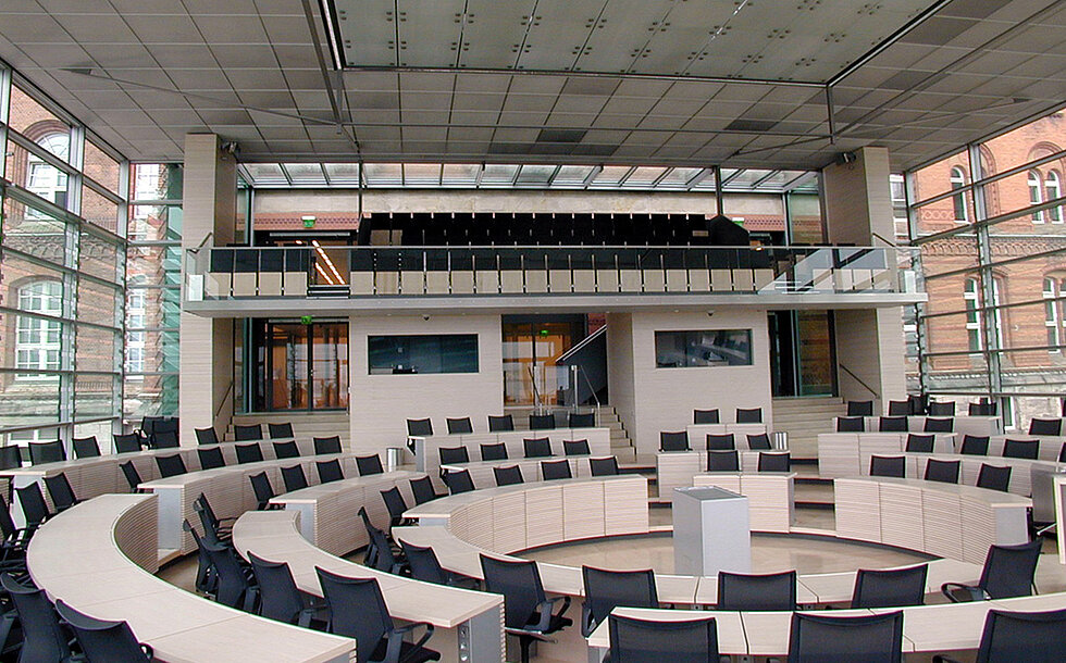 Landeshaus Kiel, Plenarsaal