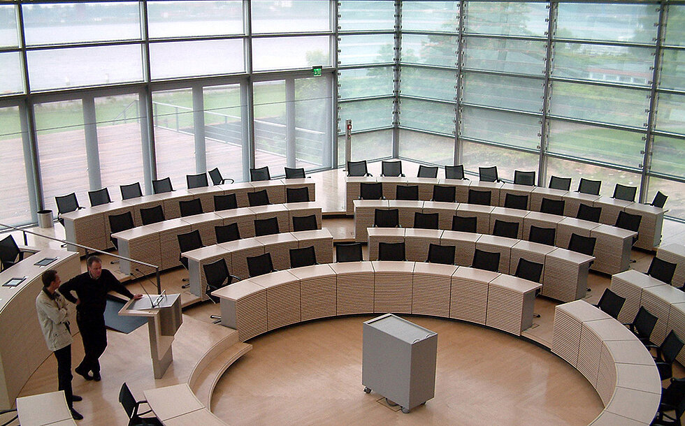 Landeshaus Kiel, Plenarsaal